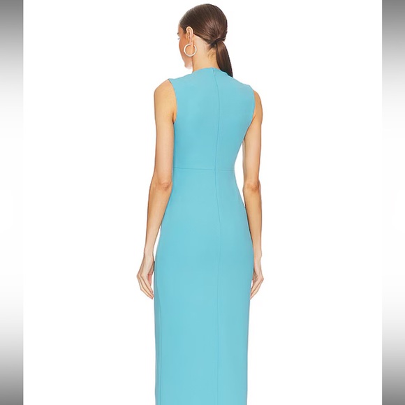 Solace London blue maxi dress. Size 0 (xs). Thick fabric. flattering fit. - Picture 4 of 4